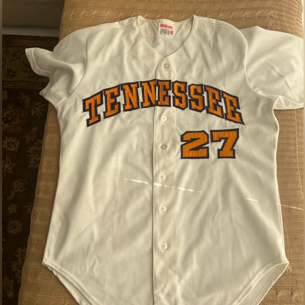 Tennessee Wilson VINTAGE Baseball Shirt Size 46